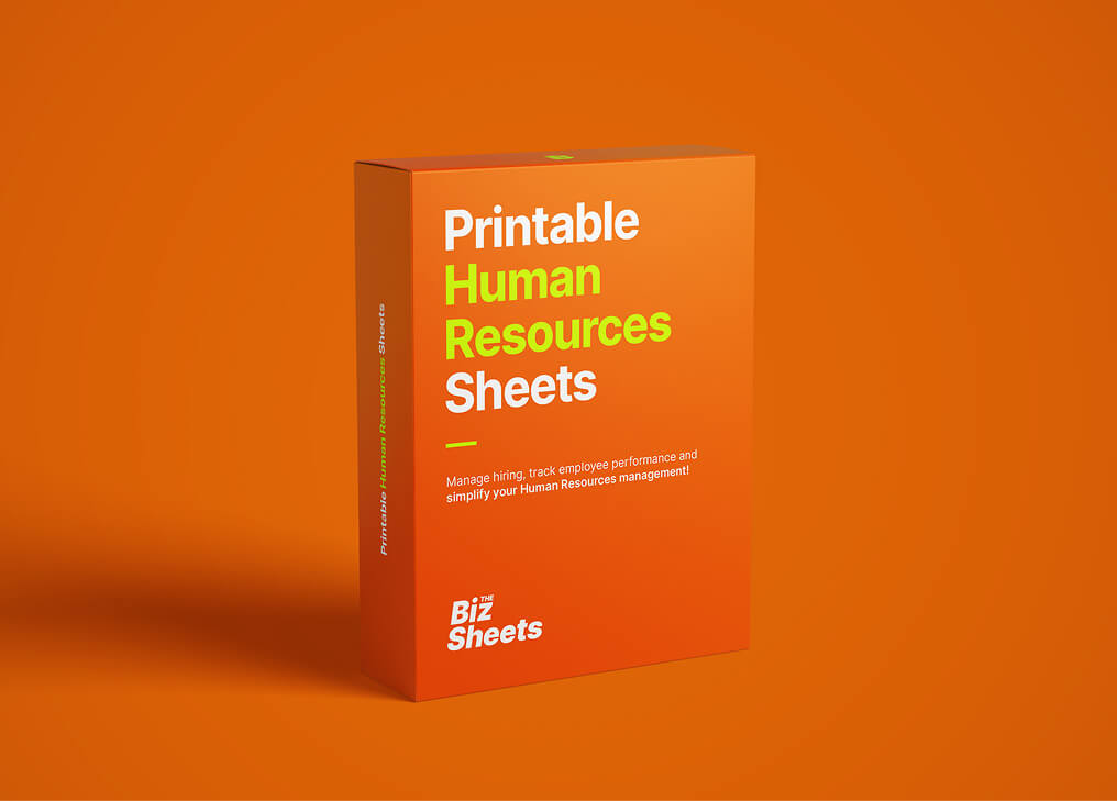 Printable Human Resources Sheets Pack