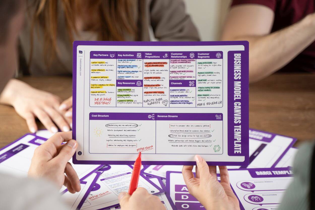 Printable Business Development Sheets Pack