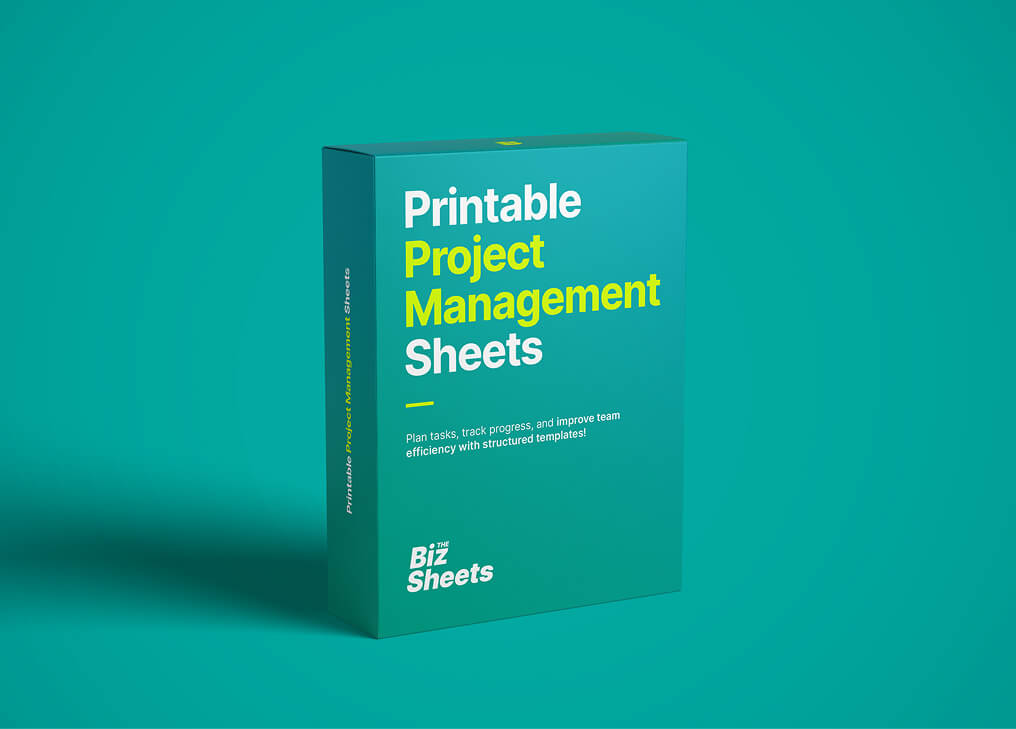 Printable Project Management Sheets Pack
