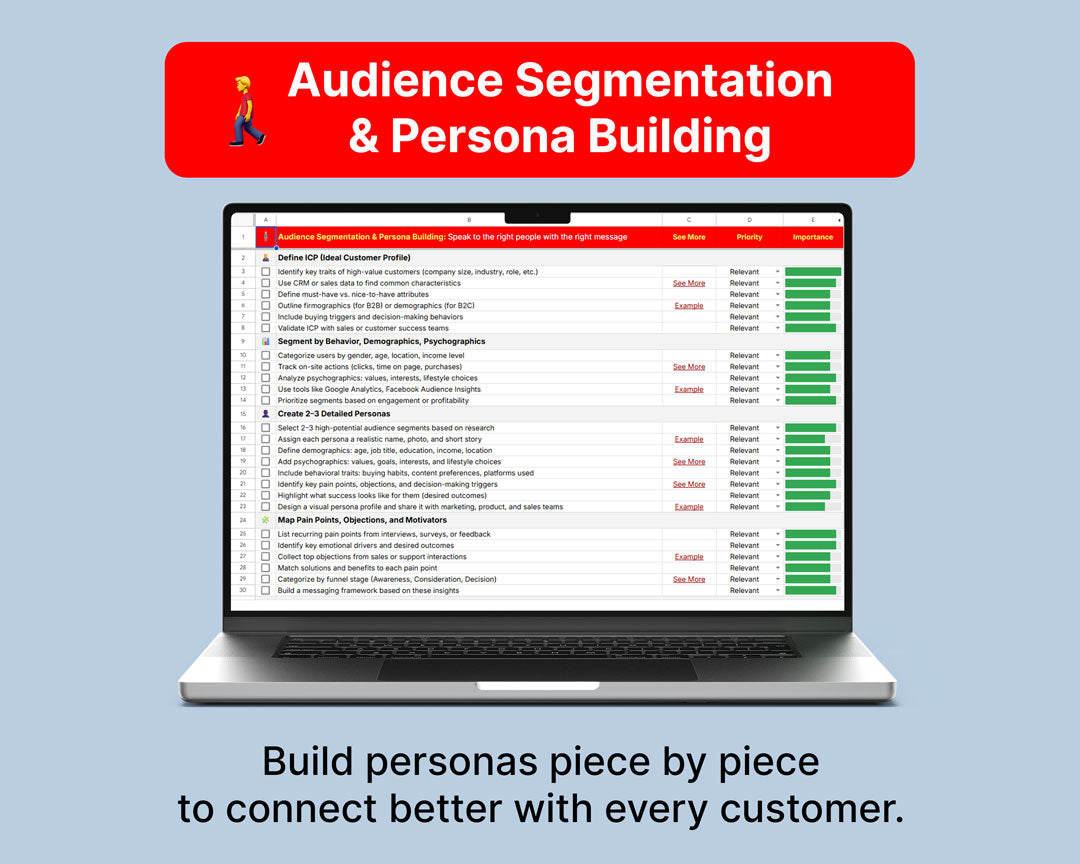 Ultimate Marketing Checklist