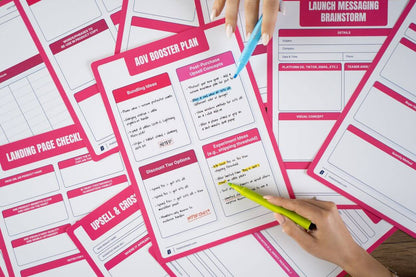Printable Ecommerce Sheets Pack