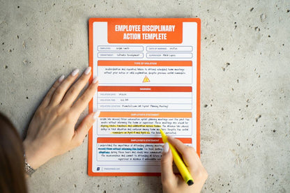 Printable Human Resources Sheets Pack