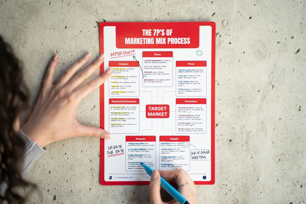 Printable Marketing Sheets Pack