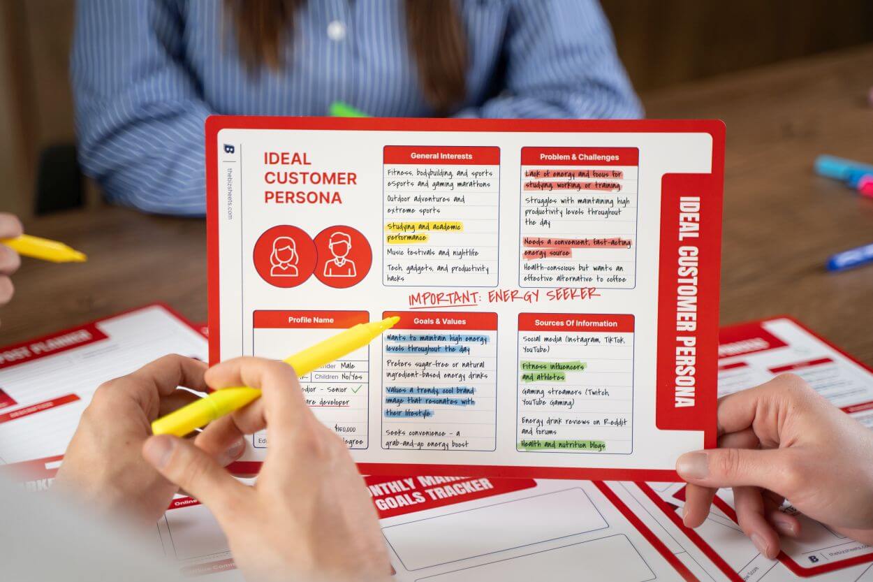 Printable Marketing Sheets Pack