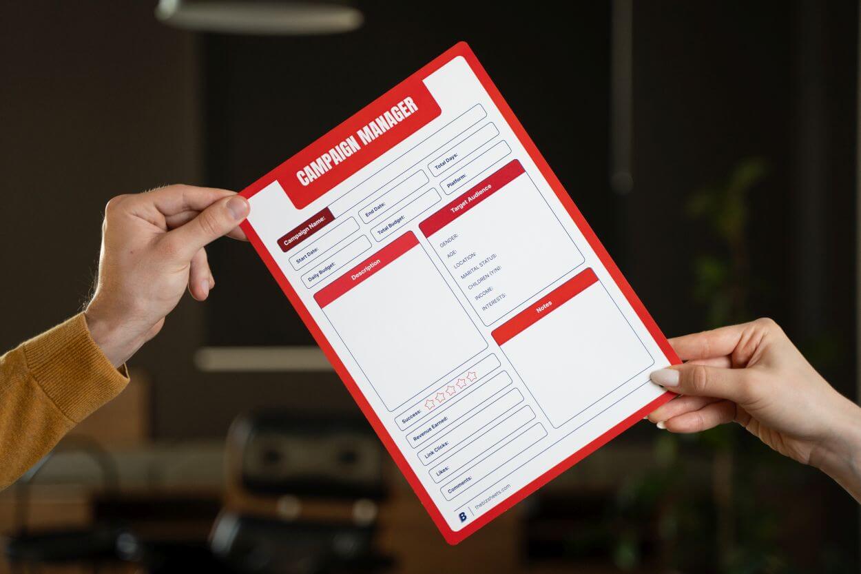 Printable Marketing Sheets Pack