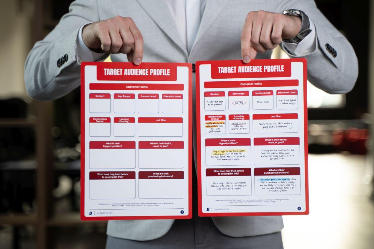 Printable Marketing Sheets Pack