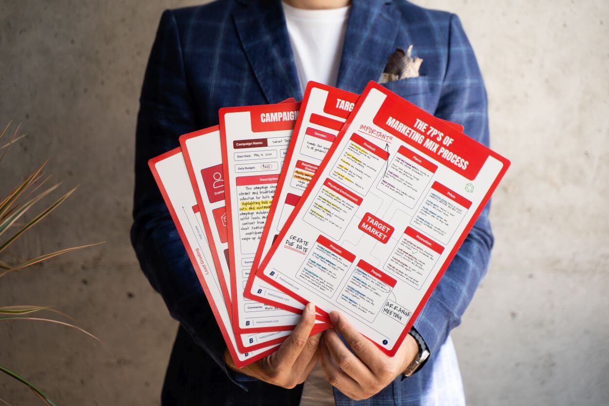 Printable Marketing Sheets Pack